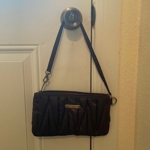 Timi & Leslie clutch/purse bronze satin